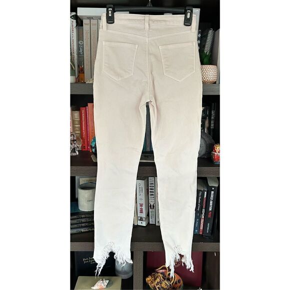 NWOT L'AGENCE High Line High Rise Skinny Jeans In Light Pink Size 25 - Picture 14 of 15